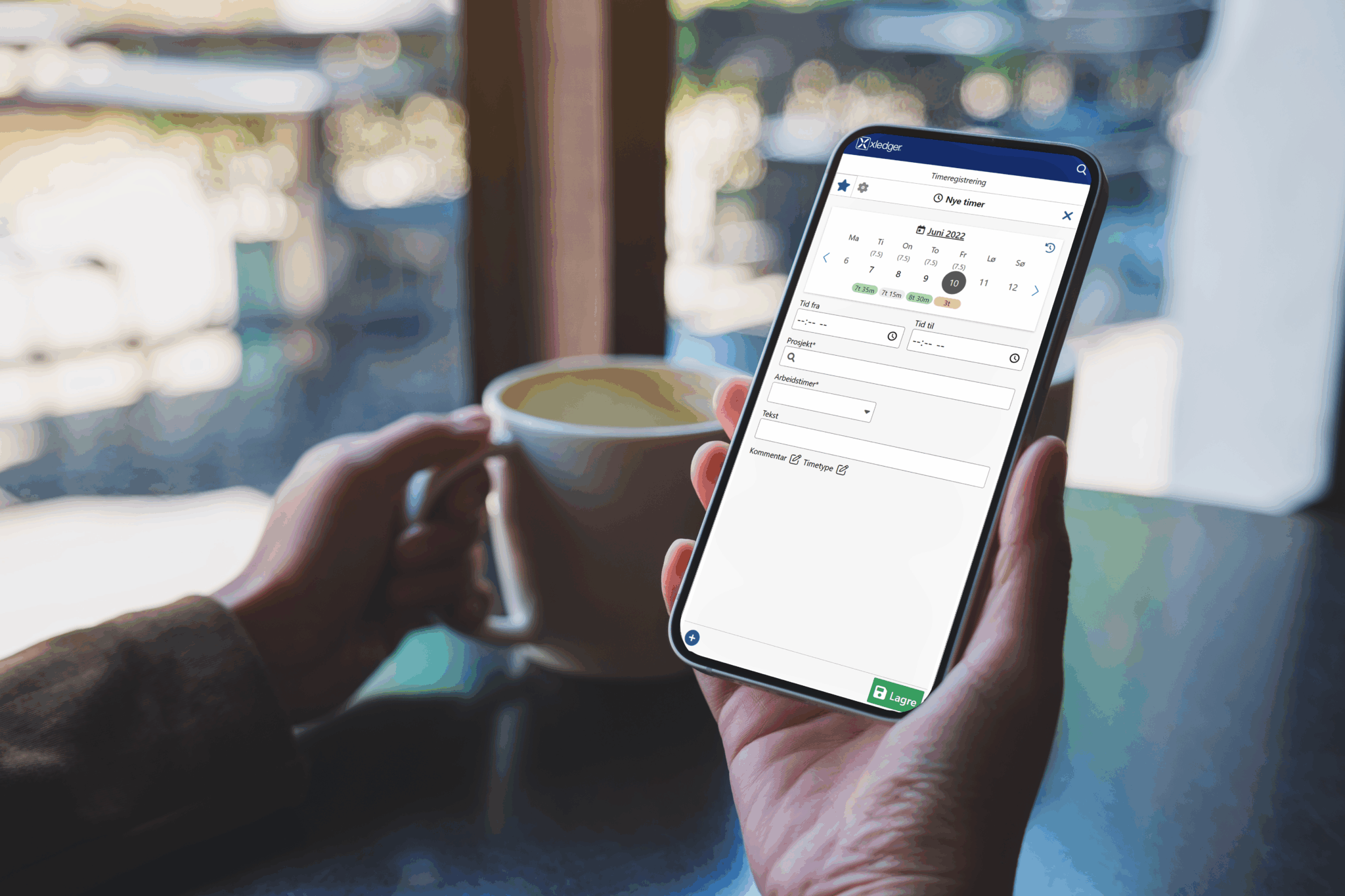 Dashboards i xledger. Foto