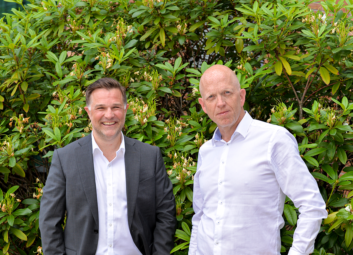 Gaute Tinnes Rimehaug Og Peter Faarlund4 i Xledger. Foto