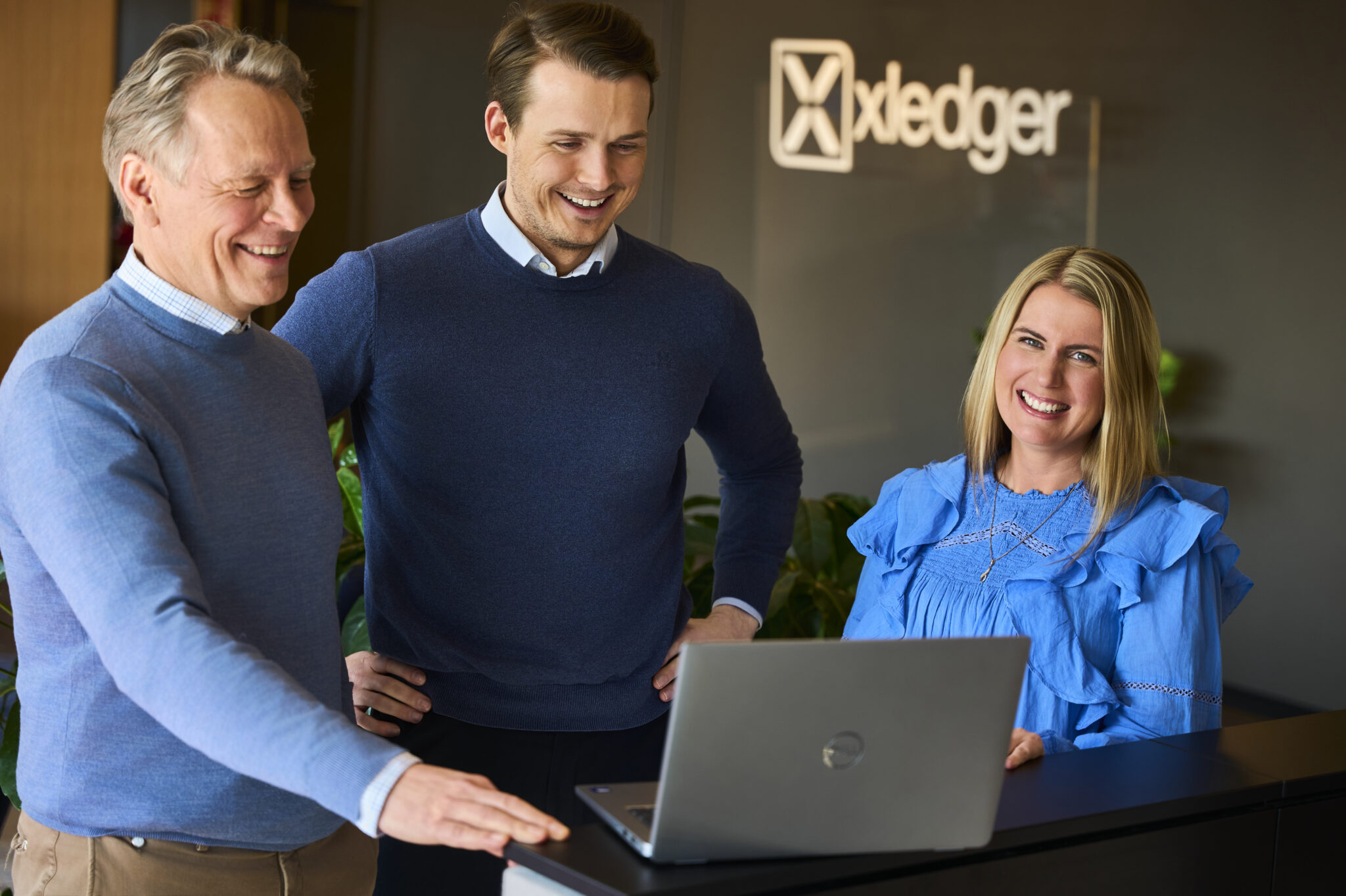 Ansatte i Xledger. Foto