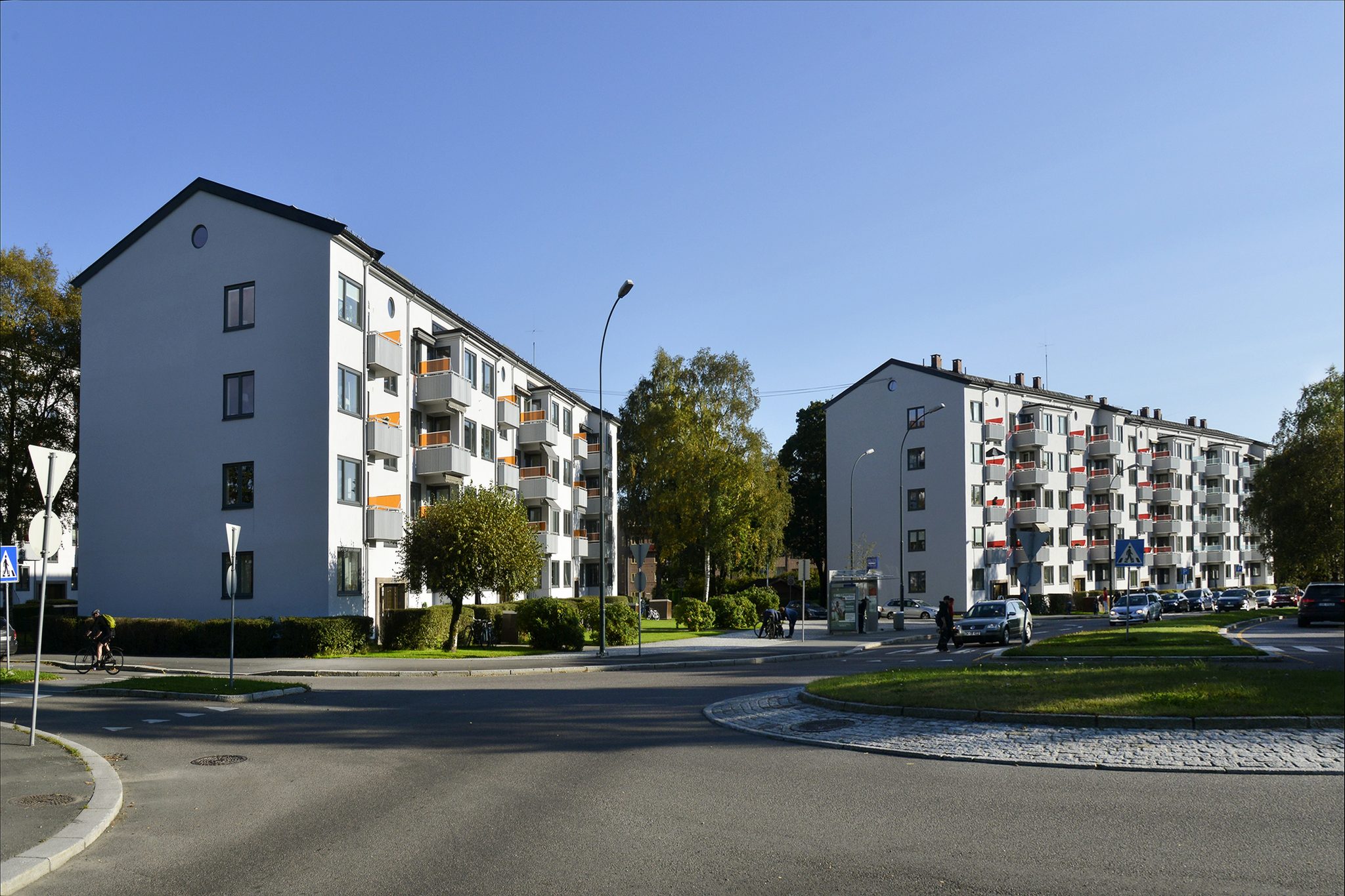 Boligblokker. Foto