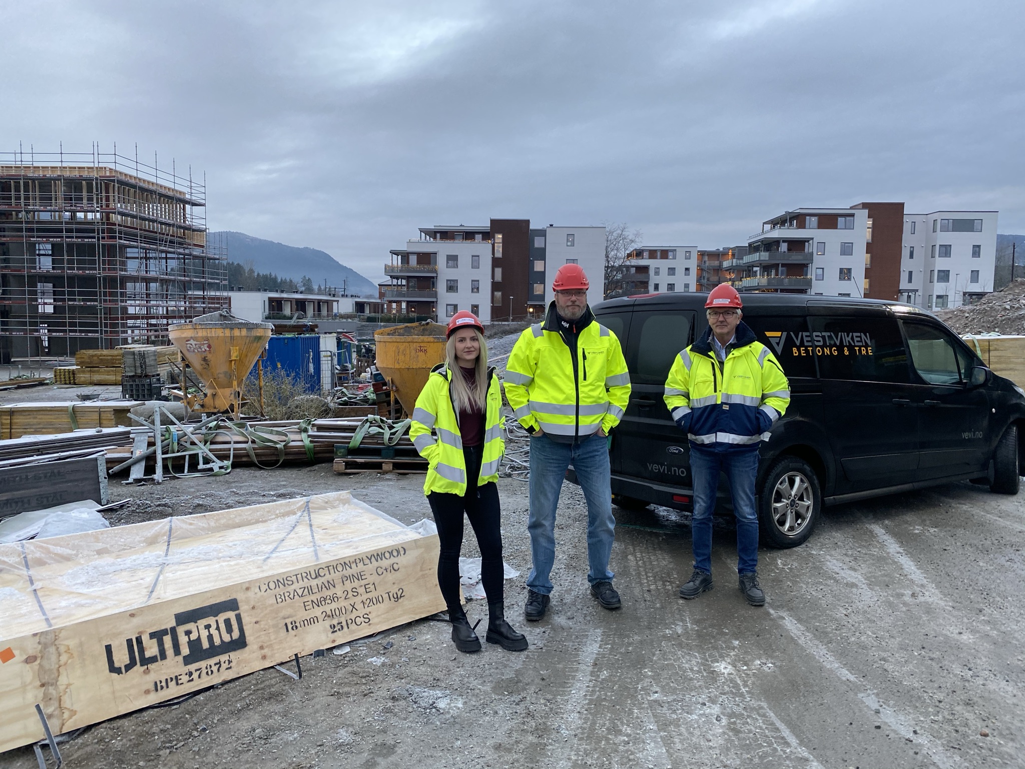 Ansatte i Vestviken Gruppen. Foto
