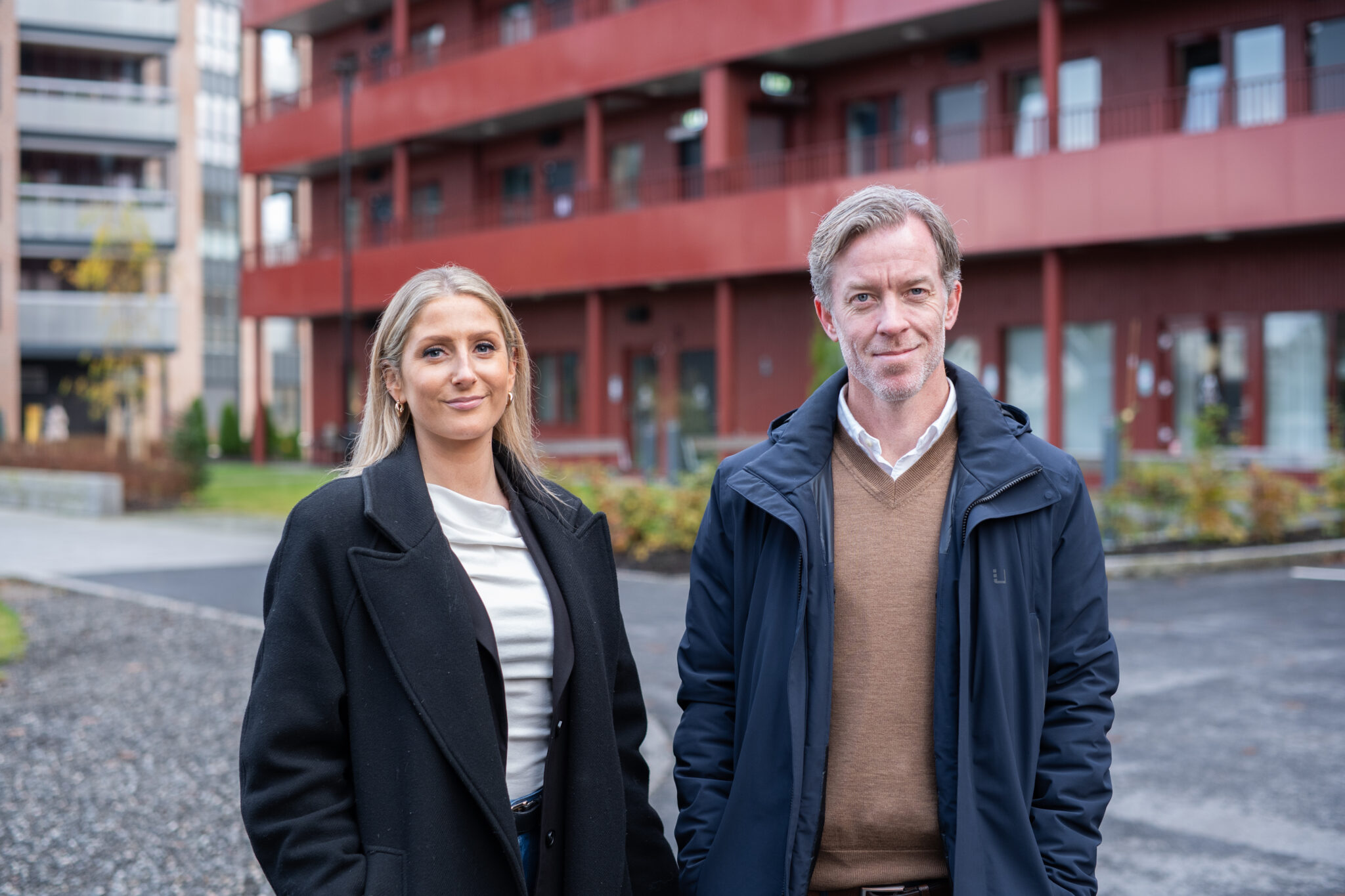Maria Rostad og Petter Hermstad. Foto