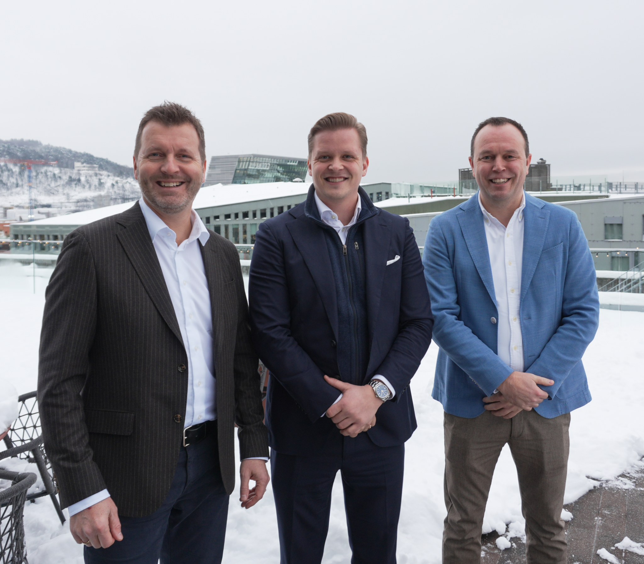 Ove J&oslash;rgen Carlsen, Jon Solem og Lars Inge S&oslash;rlie.