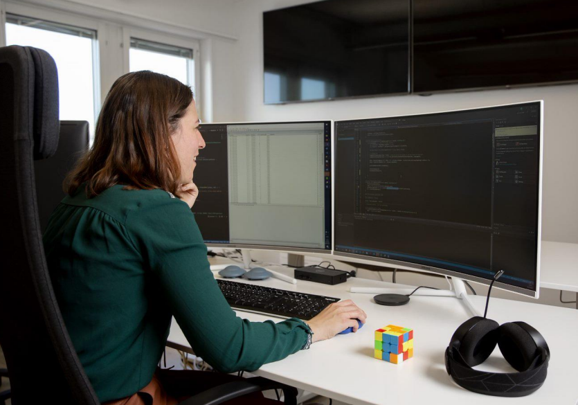 Ansatt i Xledger. Foto