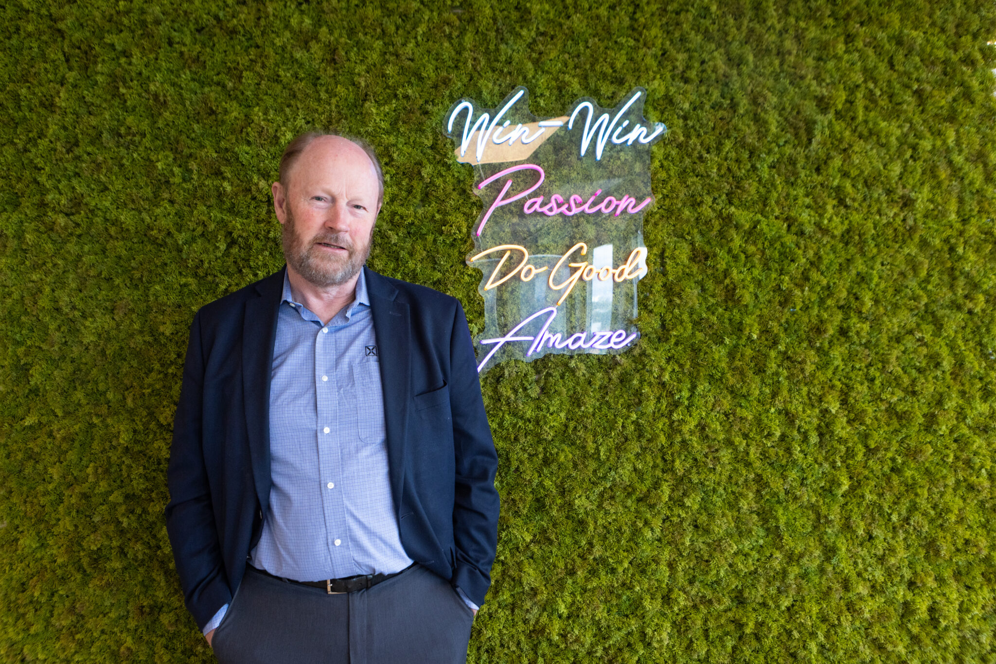 Jarle Sky - Gr&uuml;nderen av et ERP-system Xledger. Foto