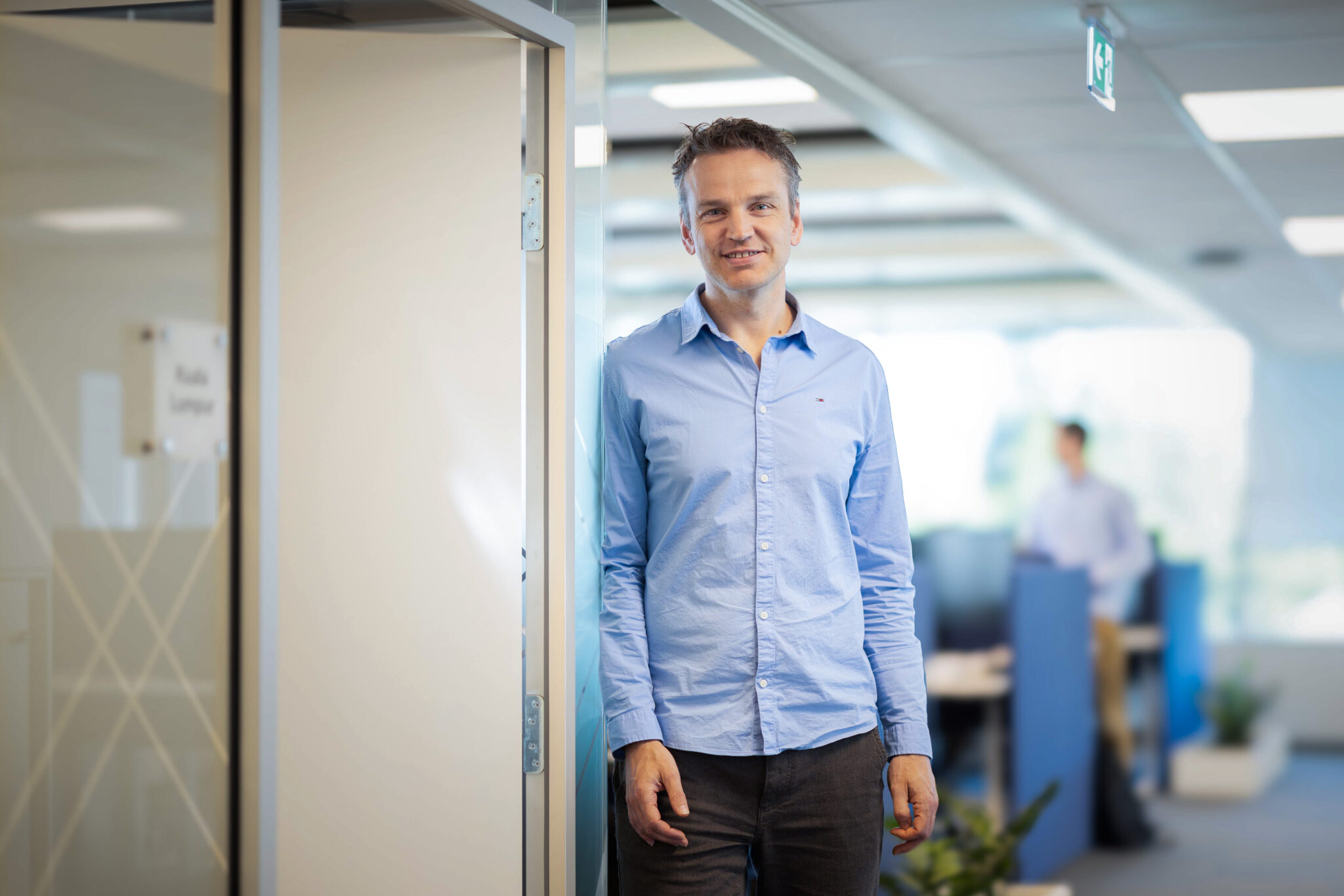 Simen Karset, Senior Sales Executive i Xledger. Foto: Aurora Mo