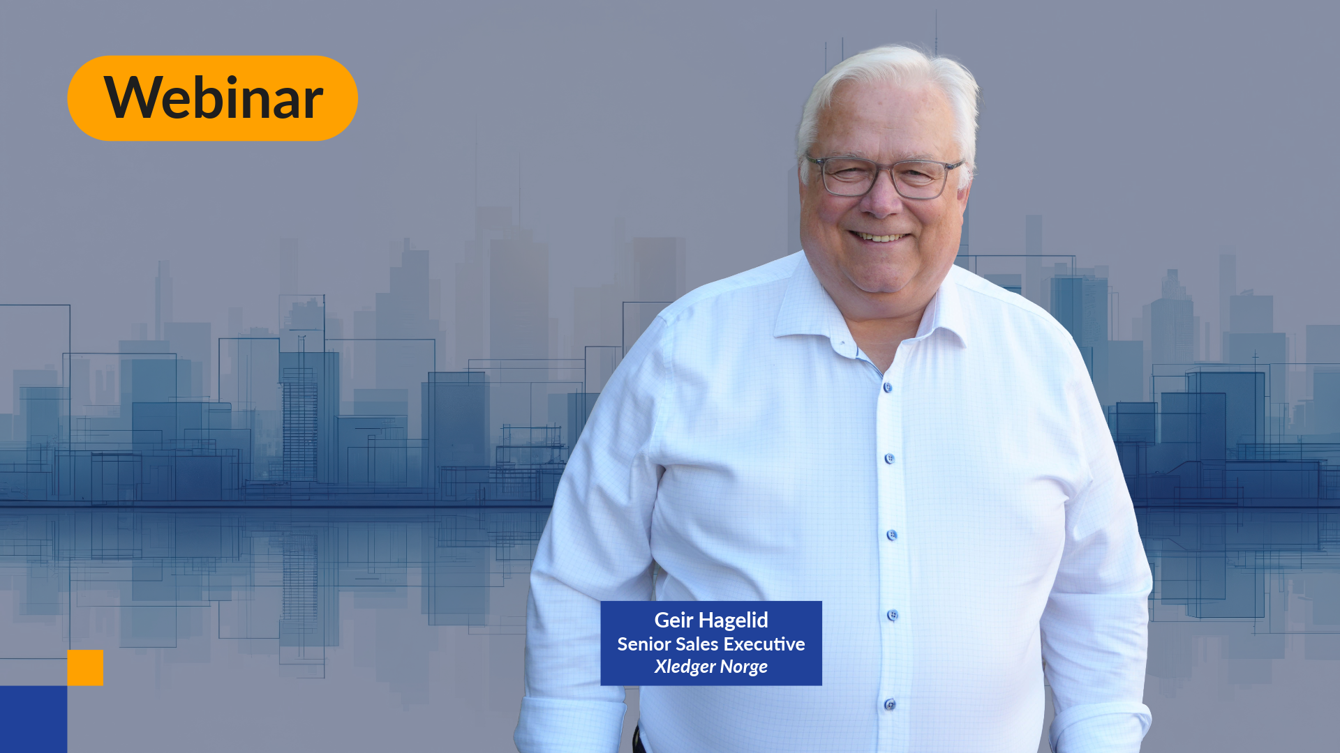 Geir Hagelid fra Xledger. Foto