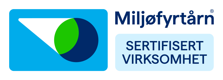 Xledger miljøfyrtårn sertifisering