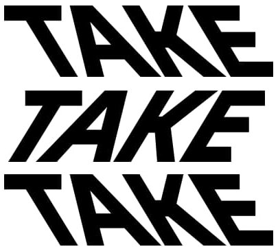 take take take logo
