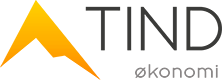 Tind Økonomi logo