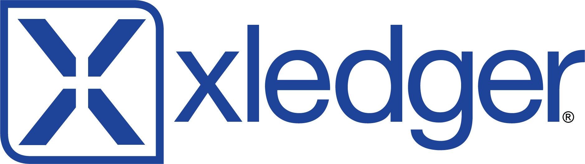 Xledger blue logo
