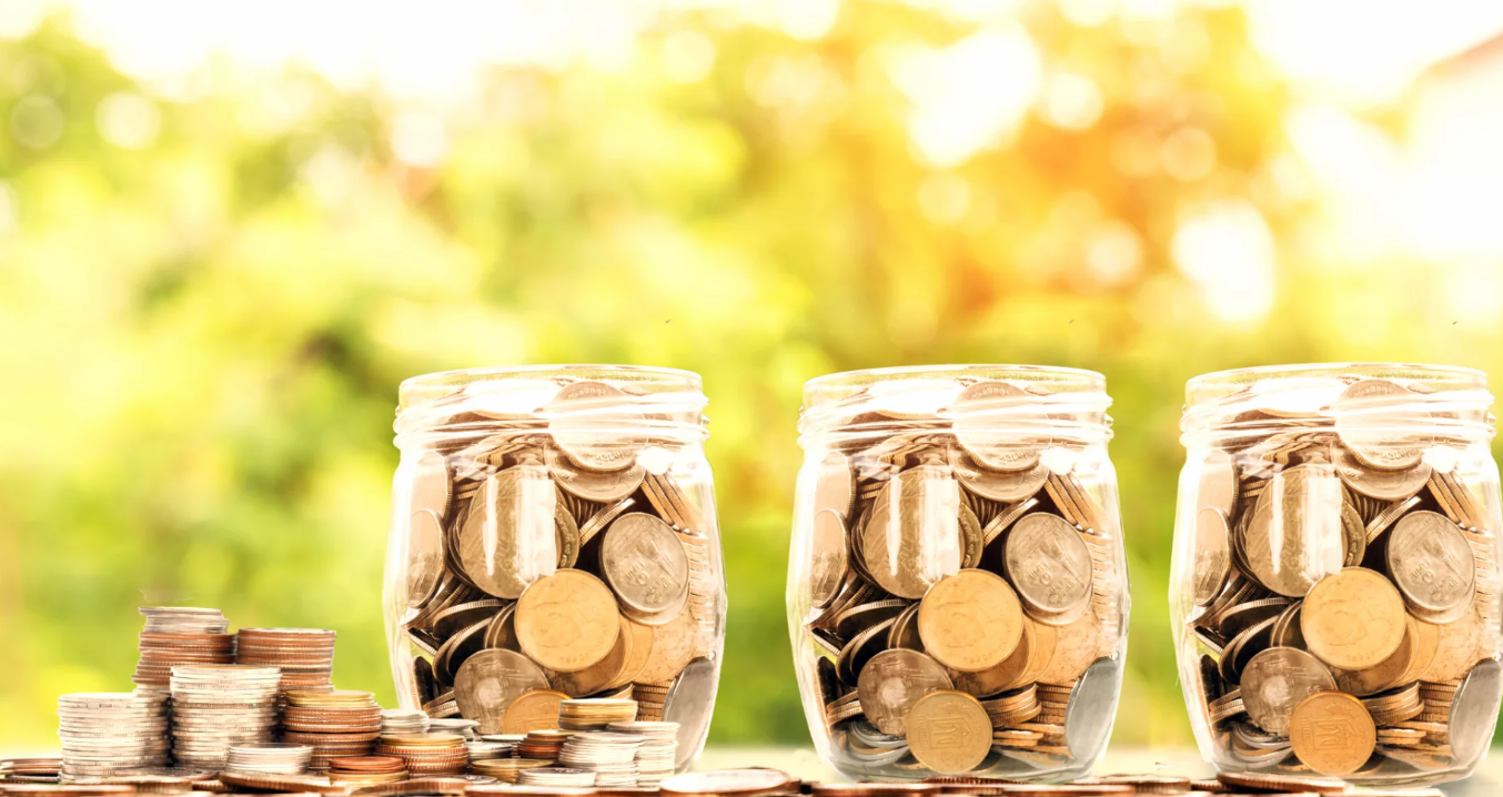 coins in pot