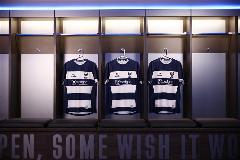 Three Bears Womens rugby shirts showing Xledger as Front of Shirt Principal Sponsor