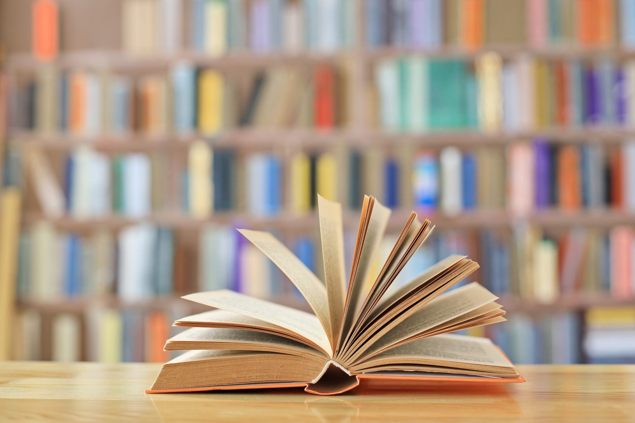 Education - book in library